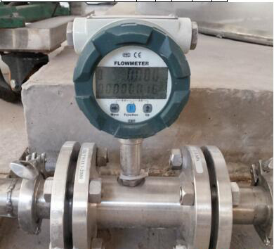 導熱油流量計現場安裝使用圖