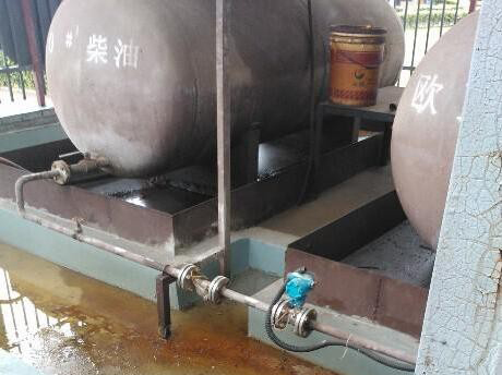 智能柴油流量計現場安裝使用圖